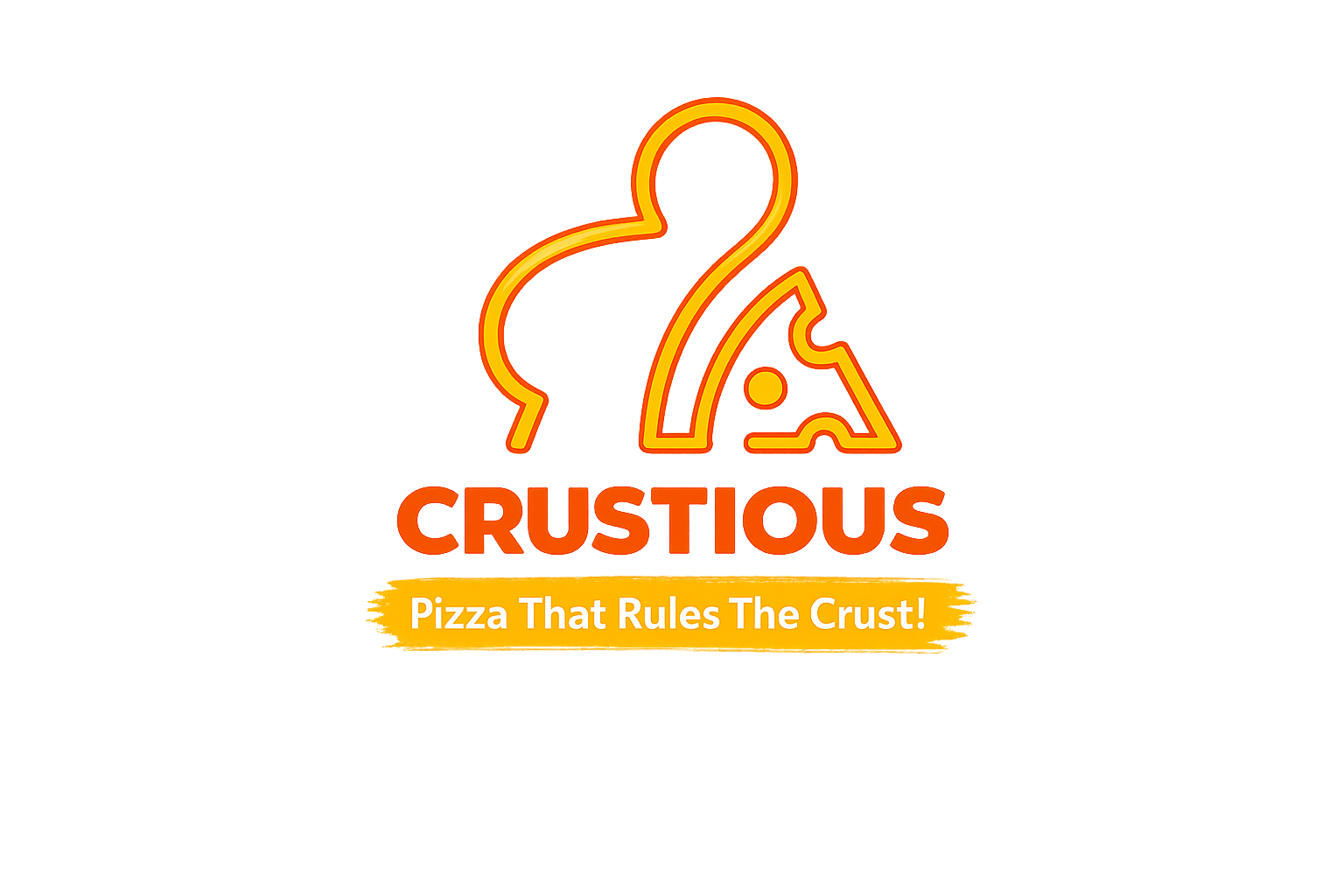 Crustious Pizza Logo
